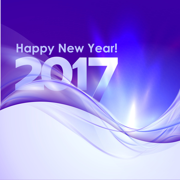 2017 new year purple abstract background vector 02  