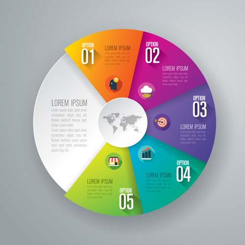 Business Infographic creative design 4255  