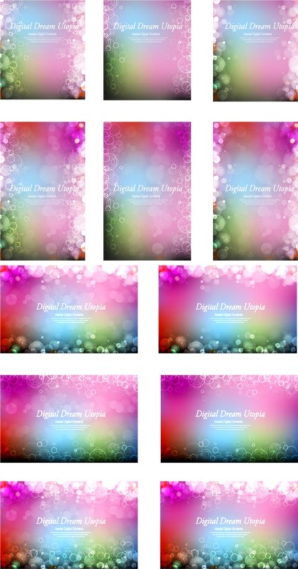 Dream pink background vector  