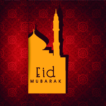 Eid Mubarak style background 09  