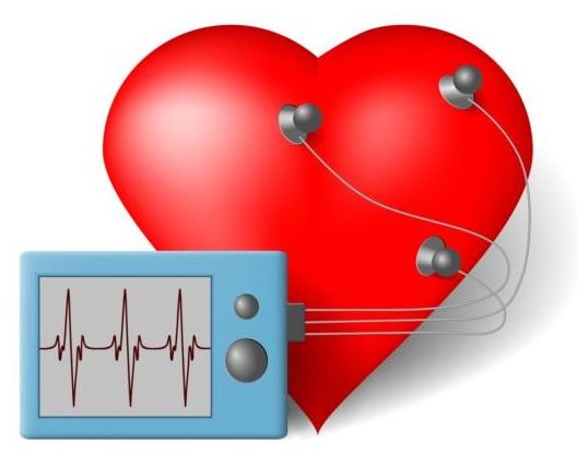 Hjärta med hälsosam medicinsk bakgrund vektor 02  
