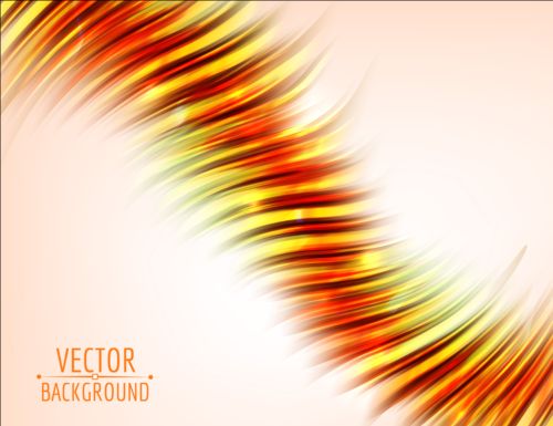 Shining abstract curves background illustration vector 07  