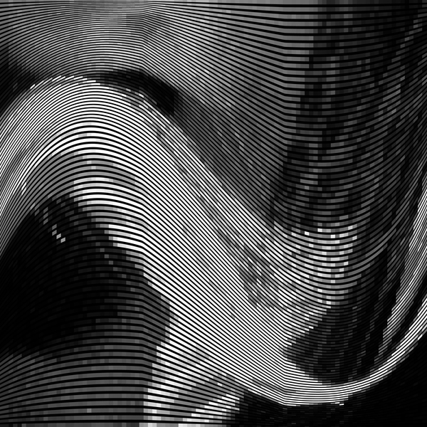 抽象的なワープ波背景ベクトル材料 02  