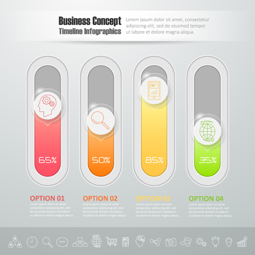 Business Infographic creative design 4114  