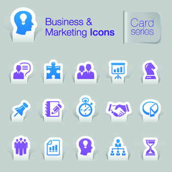 Business and Marketing icons vector  