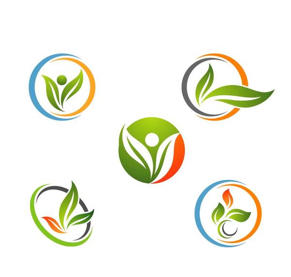 Eco-Leben-Logo-Design-Vektor  