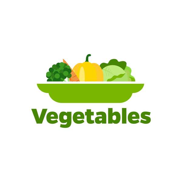 新鮮な野菜のロゴのデザインのベクトル 10  
