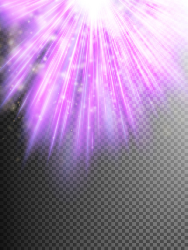 Purple Light rays illustration vector 03  
