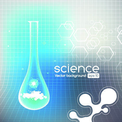Object Science elements vector backgrounds 05  
