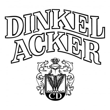 Logo dinkel acker vector design  