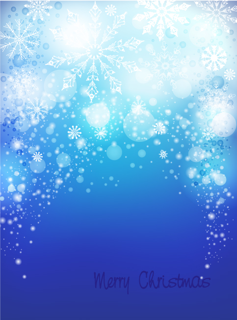 Bright Winter Snow backgrounds art vector 03  
