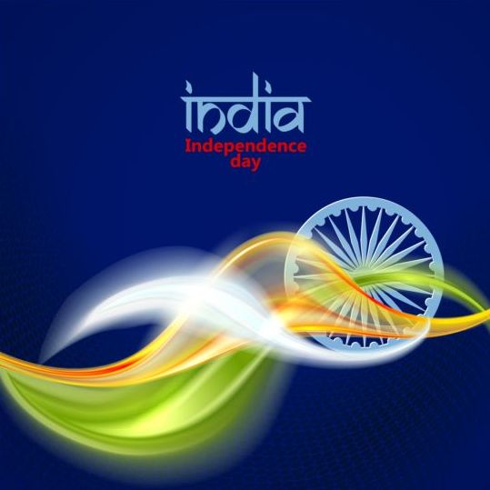 15th autught индийский День независимости фон вектор 14  