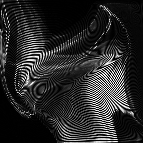 抽象的なワープ波背景ベクトル素材 01  