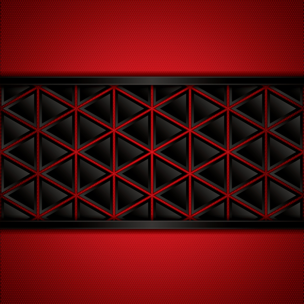 Black with red metal background vectors material 04  