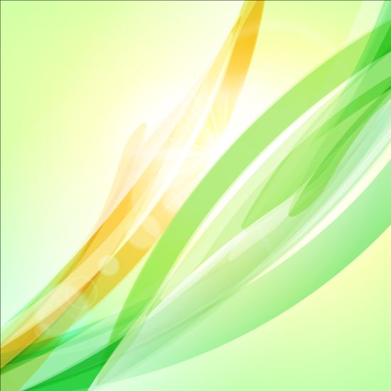 Elegant lines with light vector backgrounds 11  
