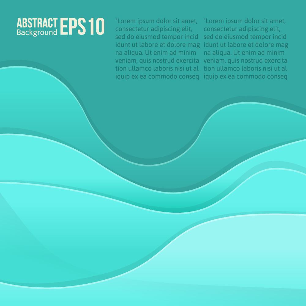 Flowing lines waves colored background vector 04  