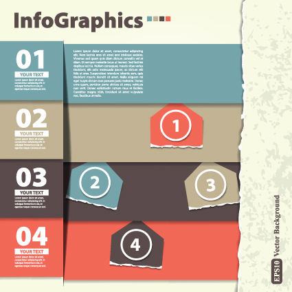 Vector Business Infographic design elements 04  