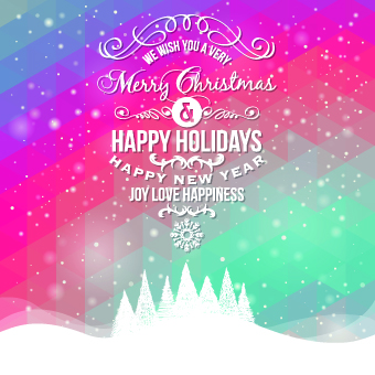 Merry Christmas and happy holiday background  