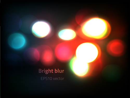 Shining bokeh vector backgroud  