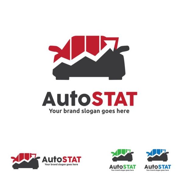車の stat のロゴのデザインのベクトル  