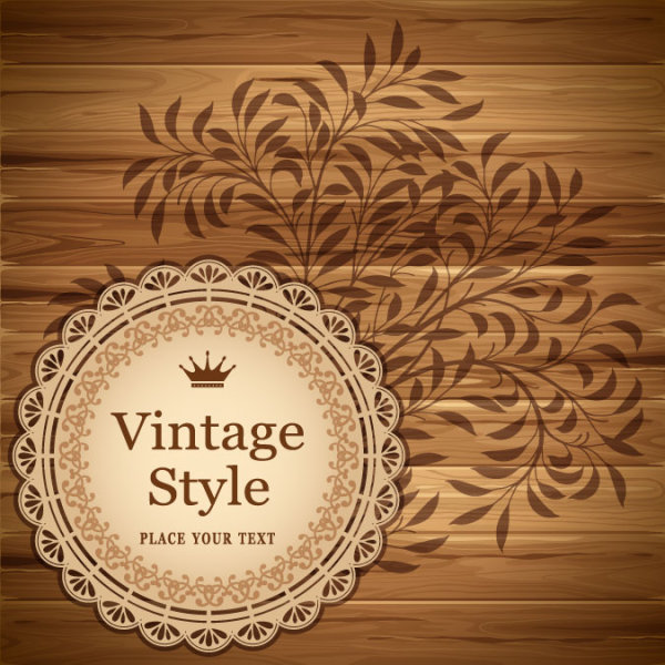 Vintage lace Frames and Borders vector 03  