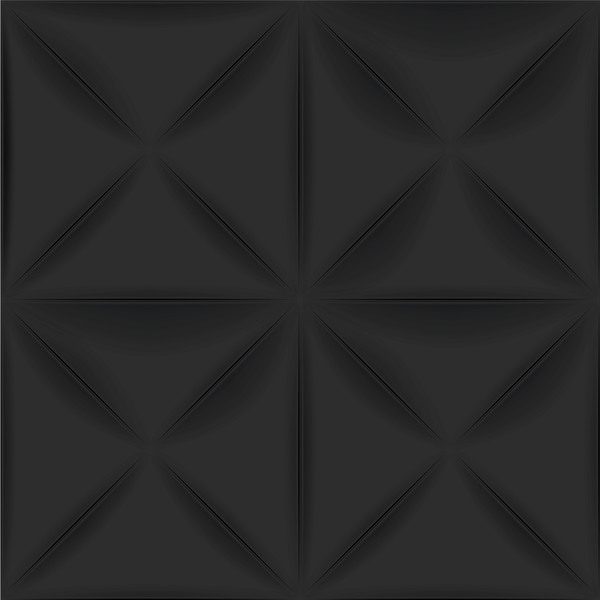 3D black texture pattern seamless vector 03  