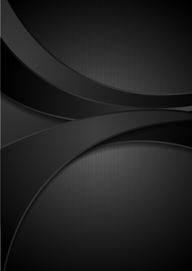 Black abstract art vector background  