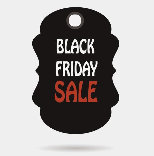 Black friday sale tags template vectors 09  