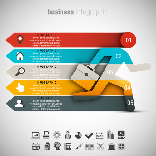 Business Infographic creative design 4044  