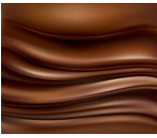 チョコレートダマスクベクトル背景03  