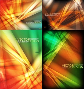 Dynamic fashion art background vector  