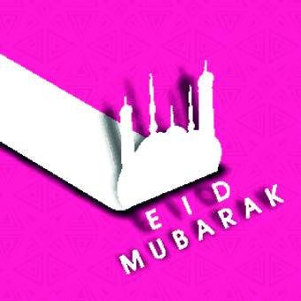 Eid Mubarak style background 07  