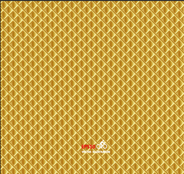Yellow checkered textures vector background  