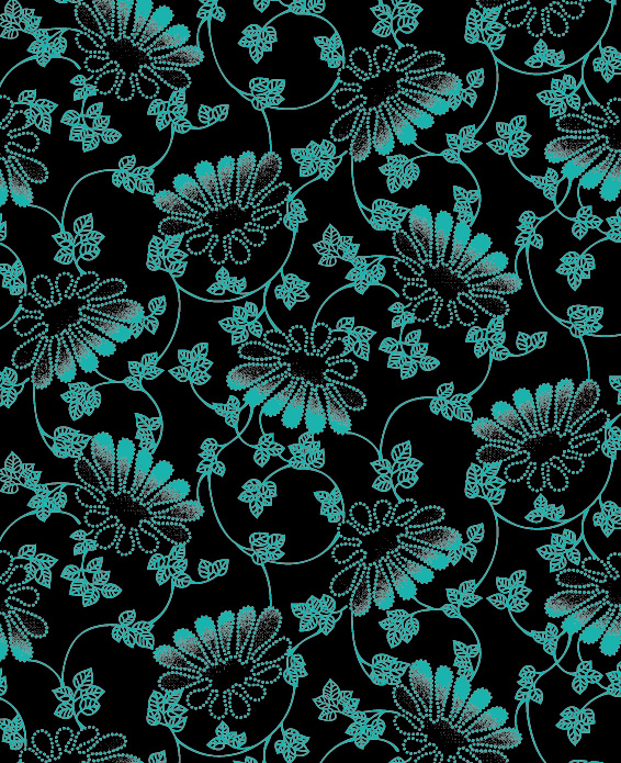 Little decorative pattern wallpaper background Vector  