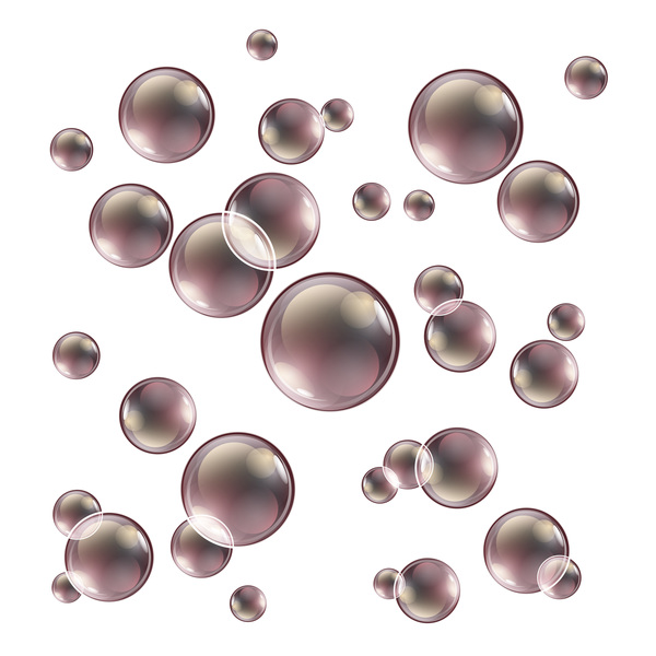 Beautiful bubbles background illustration vector 08  