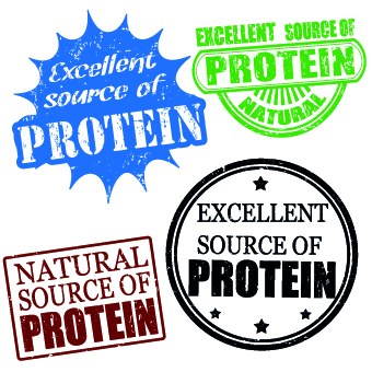 Stamp Proteins vector  