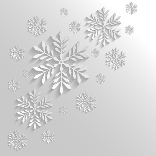 2014 Merry Christmas snowflake background graphics 03  