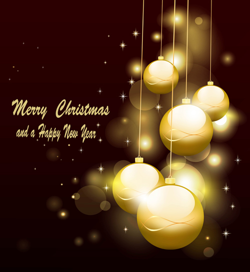 2016 Merry christmas and new year background vectors 02  