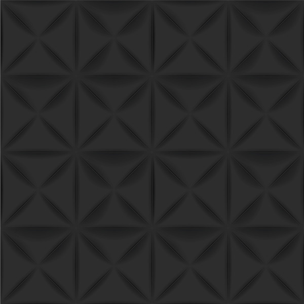 Schwarzen 3D-Textur Muster nahtloser Vektor 02  