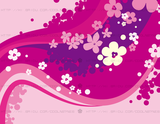 Fashion floral with abstract background vector 14  