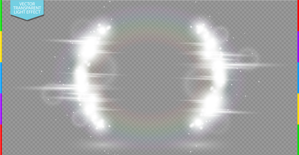 Light transparennt effect illustration vector 10  