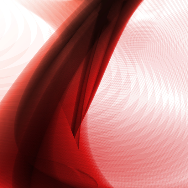 Abstrakter Hintergrund mit roten Linien wellenförmiger Vektor 01  