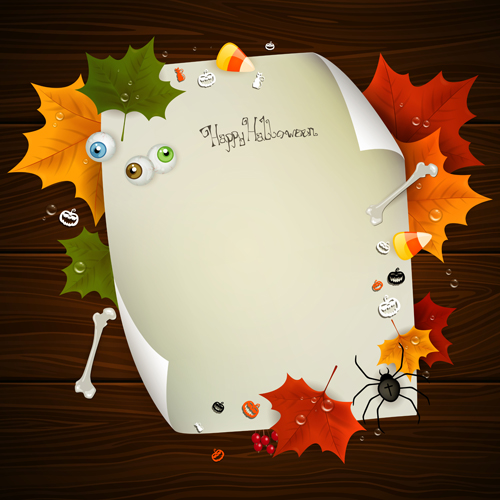 Autumn Harvest backgrounds vector 04  