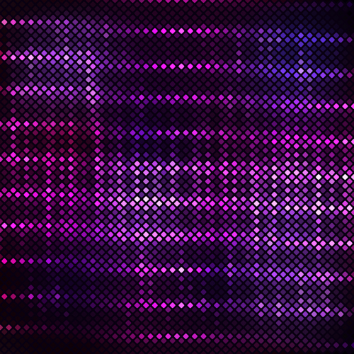 Bright neon light art background vector set 18  