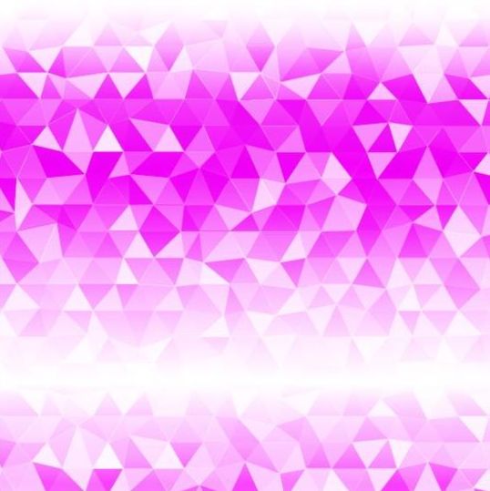 Gekleurde veelhoek met wazige achtergrond vector 01  