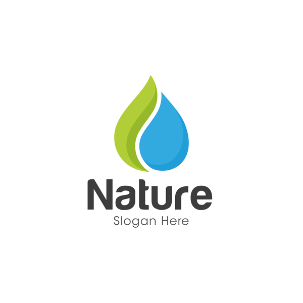 Vecteurs de création de logo nature 05  