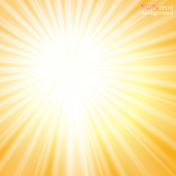 太陽の光の背景ベクトル01を照らす  