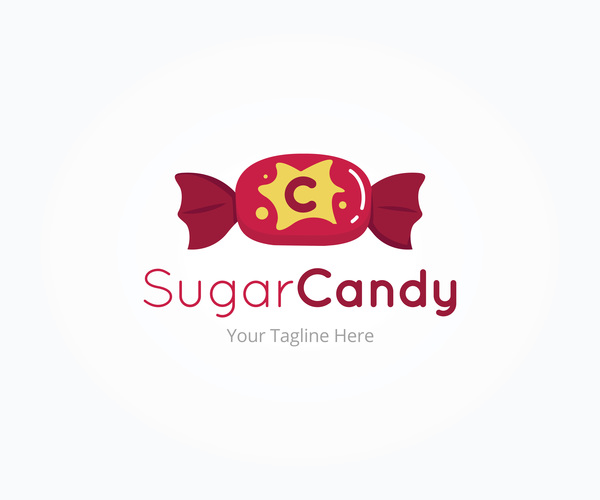 Sugar Candy-Logo-Vektor  