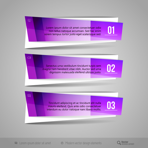 banners two stripes glass texture banners vector  