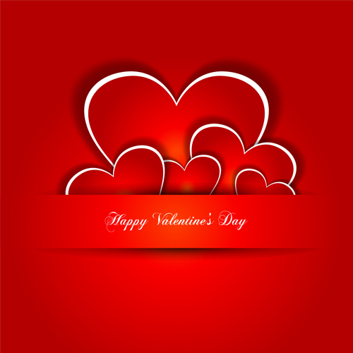 Valentine Day love backgrounds vector 05  